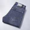 Herenjeans designer luxe Lee dex High-end kwaliteit herfst slim fit elastisch modemerk zacht casual lente en broek LTVS