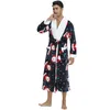 Vestaglie da uomo Vestaglie da uomo calde Autunno Inverno Flanella Uomo Accappatoio Spessa Lunga Notte Indumenti da notte Velluto Kimono Abito da uomo Abbigliamento Homewear Vestaglia 231212