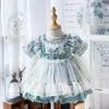 Mädchen Kleider Baby Mädchen Lolita Prinzessin Tutu Kleid Kleinkind Kind Elegante Vintage Schleife Spitze Ballkleid Party Geburtstag Kostüm Kleidung 1 10Y 231211