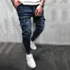 Mens Jeans Spring Summer Skinny Jeans Men Hip Hop Sweatpants Cargo High Street Slim Denim Long Pants 231212