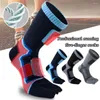 Men's Socks Men Sport Five Finger Breathable Cotton Athletic Skin Friendly Stockings Sweat Uptake Tube Outdoor Causal Hose