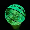 Balls Size 5/7 Reflective Glow Basketball Outdoor Street Ball Luminous Basketballs Child Youth Adults Outdoor Training Match Game Ball 231212