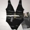 Kobiety wydrukowane bikini stroje kąpielowe projektantka V Neck Up Up Bra Printed Briefs na letni seksowny strój kąpielowy plażowy