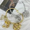 Colares de pingente Exagerado colar floral metálico para liga vintage exclusiva das mulheres com jóias de pescoço de alta qualidade mulheres 231212