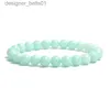 Charme Pulseiras Natural Pedra Beads Pulseira Para Mulheres Homens Ametistas Cristal Quartzs Aquamarines Jades Jóias Ágatas Elastic Bangle PulseirasL231214