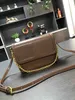 2024 Messenger Sunset Bag 10a Pochette en cuir pour femme Sac de créateur Sac à main de luxe avec chaîne Embrayage Enveloppe à rabat Épaule Sling Sac pour appareil photo noir