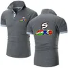 Рубашки-поло Мужская футболка для охоты и рыбалки JOHANN ZARCO № 5, футболки в стиле милитари с короткими рукавами, Джерси для гольфа, тенниса, спортивная одежда