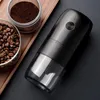 マニュアルコーヒーグラインダー電気コーヒービーングラインダー自動ポータブル研削盤調整可能な粗さUSBエスプレッソの充電式231212を超える