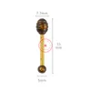 Latest Smoking Colorful Plastic Mini Dabber Spoon Portable Innovative Cream Oil Rigs Hookah Shisha Waterpipe Bubbler Quartz Bowl Poker Stick Accessories