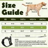 Dog Collars Leashes atuban 2-in-1 Dog Harness no pull pet pet harness with self-shrinking leash auto lock funce to inting Dogが突然トレーニングを実行している231212