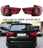 BMW X3 F25 LED Taillight 2010-2017 Car Accessories用のリアランニングブレーキリバーステールライトオートターンシグナルランプ