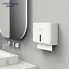 Toalettpappershållare Interhasa Paper Handdukhållare väggpunch gratis pappershandduk Dispenser Vattentät vävnadsdispenser för badrum toalett kommersiella 231212