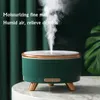 Diffuseurs d'huiles essentielles Humidificateur d'air ultrasonique de diffuseur d'huile d'aromathérapie de 500ML avec la lampe LED à couleur changeante pour le fabricant de brume de parfum à la maison 231212