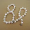 Choker Nature Freshwater Pearl Necklace-非常に光沢があります