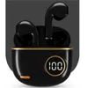 Trådlös hörlur In-Ear TWS Bluetooth Headset FingerPrint Control S190 Inbyggd mikrofon LED Display Högkvalitativ hörlurar Sport Earphone Musikhuvuden