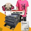 Digital Tshirt Textil DTF Printing Machine Heat Pet Film 60cm skrivare med 2 huvud