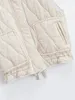 Gilet da donna ZR Gilet Giacca 2023 Autunno Inverno Senza maniche Donna Streetwear Caldo Casual Gilet spesso Capispalla in cotone