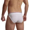 Marca venda quente puro algodão boxer briefs moda cintura baixa sexy roupa interior masculina esportes respirável aberturas cuecas