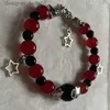 Braccialetti con ciondoli Bracciale con ciondoli da biliardo 8ball Gioielli GrungeL231214