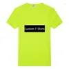 Herenpakken Gepersonaliseerde T-shirts DIY Print uw ontwerp SA07-2599
