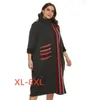 Abiti taglie forti 4xl 5xl 6xl 7xl 8xl Inverno per le donne Stampa floreale Abiti Para Mujeres Sexy Club Prom Evening