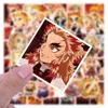 52pcs engoku demon anime graffiti ملصقات pvc pvc pack for fridge carcase carcase laptop cup cup phone desk kycle skateboard case.