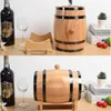 Bar Tools Mini Oak Barrel 1L Wood Vintage Beer Brewing Equipment Keg Home Whisky Tap Dispenser Rum Port For Wine Party 231211