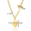 Pendant Necklaces Exquisite Forever Love Heart Pendant Necklace Fashion Necklace for women Gold Silver Color Wedding Jewelry287L