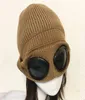 Chapeau pull avec tricot épais, lunettes de soleil d'aviateur, chapeau polyvalent pour hommes et femmes, ski, cyclisme, hiver, cold7767267