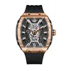 Montres-bracelets montre pour hommes or automatique auto-vent montres lumineuses pour hommes 5ATM étanche homme horloge haute qualité Reloj Hombre