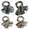 Bandanas Écharpe de camouflage de terrain militaire Écran solaire extérieur Petite serviette carrée Imprimé jungle Anti-moustique Anti-sable CS Foulard respirant