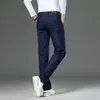 Herenjeans designer jeans Herfst/Winter Nieuwe dikke losse rechte buis Business Casual hoge taille broek 9ZET