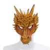 Masque d'Halloween cadeau Halloween Party Devil Wing Enfants Party Dress Up Décoration Dragon Wings Tail Mask Set accessoires de cosplay Accessoires de dinosaure