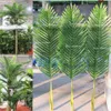 Large Latex Christmas Artificial Patio Sago Phoenix Coconut Palm Plant Tree Branch Frond Wedding Home Furniture Decor Outdoor G091237V