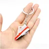 Keychains & Lanyards Fashion Brand Basketball Shoes Keychains Trendy 37 Styles Pvc Sport Shoe Key Chain Cute Mini Keychain Classic Acc Dh5Ze