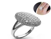 Luxury Silver Color Twilight Saga Breaking Dawn Bella Engagement Wedding Ring Rhinestone Inlaid Rings Jewelry For Women JL1748680