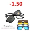 Lunettes de soleil Cadres Lunettes de soleil polarisées fini lunettes myopes monture de lunettes optiques hommes ceinture aimant 5 lunettes de soleil lunettes de soleil myopie monture de lunettes 231211