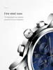 Relógios de pulso Guan Qin E32 Relógio Masculino Mecânico Automático Negócios Moda Cinto de Aço Impermeável Luminoso