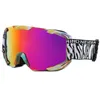 Lunettes de ski Lunettes de ski pour adultes lunettes de snowboard de neige hiver en plein air coupe-vent anti-buée lunettes de sport motocross cyclisme lunettes de sécurité 231212