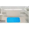 Teppiche 1PC PVC Antiskid Badematten Rechteck Weiche Dusche Badezimmer Massage Matte Saugnapf Rutschfeste Badewanne Teppich Große Größe 231211