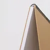 ノートパッドスケッチブックスパイラルアートノートブックブランク160GSMハードカバー学用用品ペンシル描画メモ帳