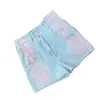 Jeans Womens Designer Straight Jeans High Waisted Tie Dye Denim Pants Vintage Denim Shorts