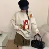 Frauen Pullover Herbst Winter Vielseitig Kreative Cartoon Korea Version Frauen Pullover Casual Weibliche Pullover Jumper Tops