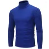 Men's Suits B1533 T-Shirt For Male Autumn Spring Casual Long Sleeve Basic Bottoming Shirt Men Slim-Fit Tops