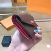 Luxury designer wallet purse for women men card holder brand casual cardholder black brown with box fashion wallets coin purses bag