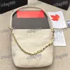 Klassieke draagbare dames veelzijdige schoudertas Gematelasseerde ketting Gouden hardware Crossbody tas Luxe handtas Grote capaciteit Designer portemonnee Koffer met geweven handvat 25C