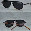 High Quality JASPER sunglasses Johnny single-bridge Blonde glasses for prescription depp glasses 52-18-145 frame With Original pac2861