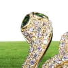 Медное кольцо хорошего качества Crystal Ring Gold Silver Ring