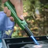 New High Firepower Windproof Inflatable Flame Gun Outdoor Camping Barbecue Kitchen Lighter Metal Turbine No Gas Cigar Gifts