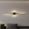 Wandlampen, moderne minimalistische Streifenlampe, kreatives Schlafzimmer, Arbeitszimmer, Nachttisch, Wohnzimmer, TV, Sofa, Hintergrund, LED-Licht, Luxus